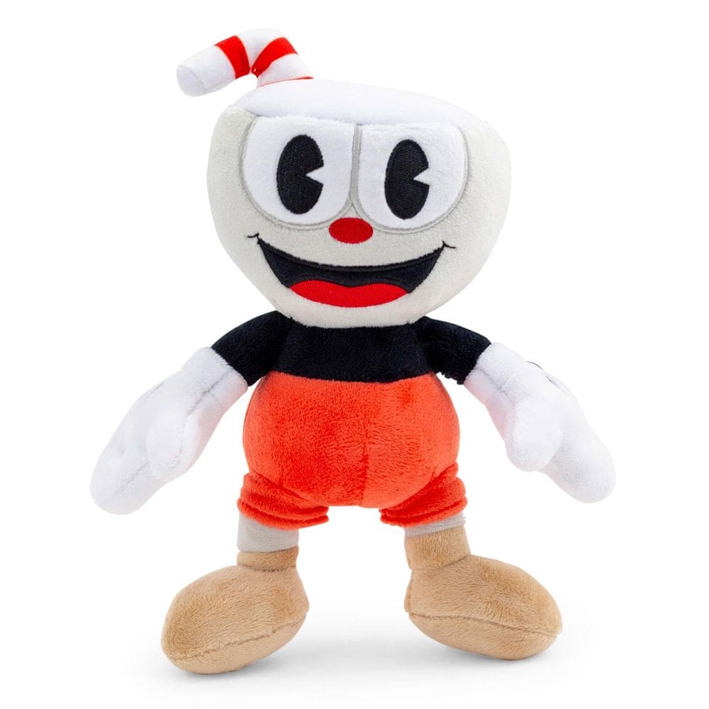 Brinquedo de pelúcia Toynk Cuphead Collector de 20 cm oficialmente licenciado