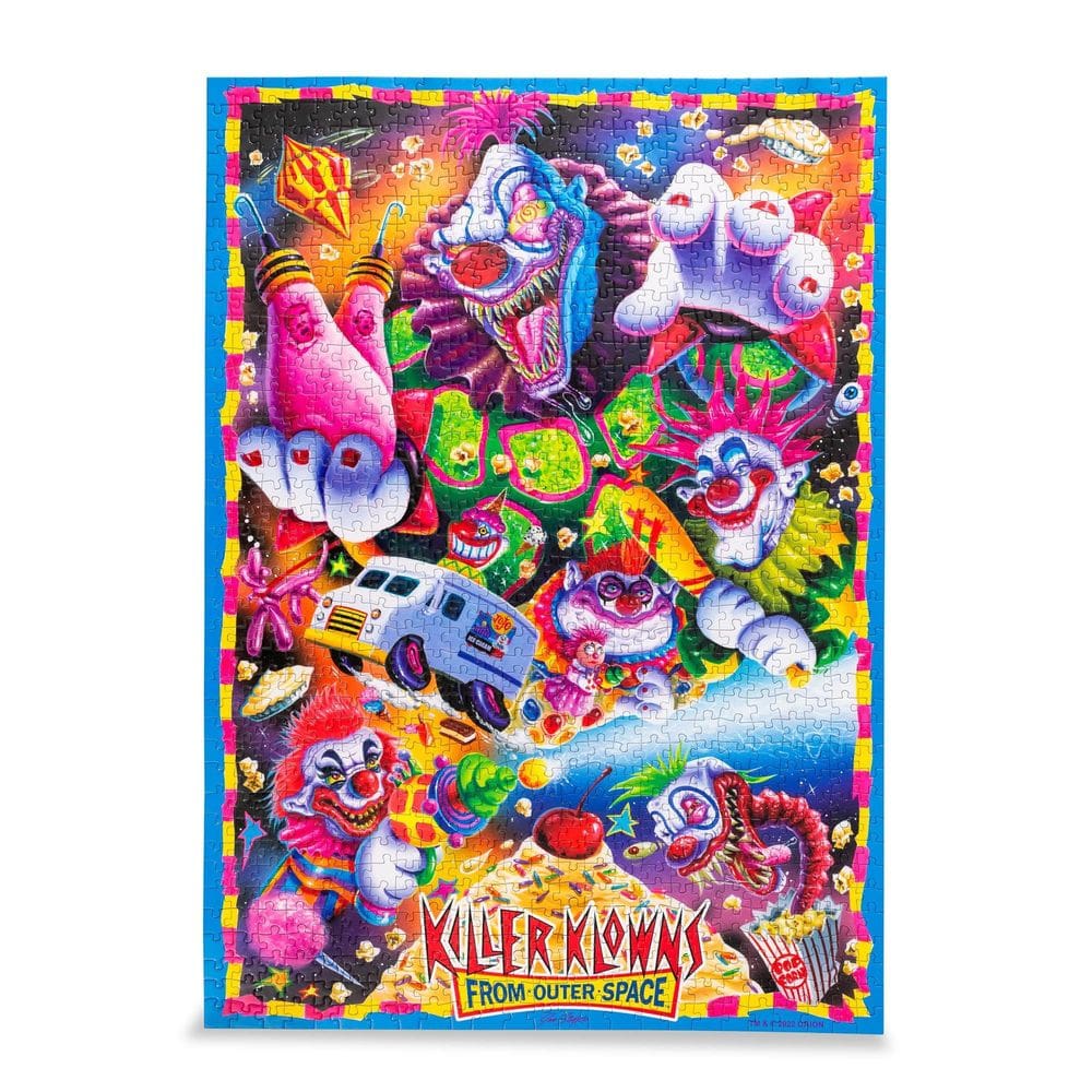 Quebra-cabeça Toynk Killer Klowns from Outer Space, 1000 peças