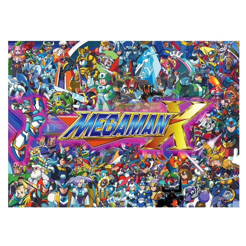 Quebra-cabeça Toynk Collage Mega Man X 1000 peças