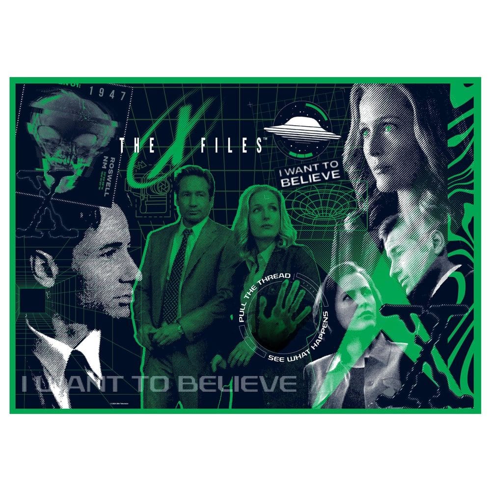 Quebra-cabeça Toynk The X-Files I Want to Believe, 1000 peças