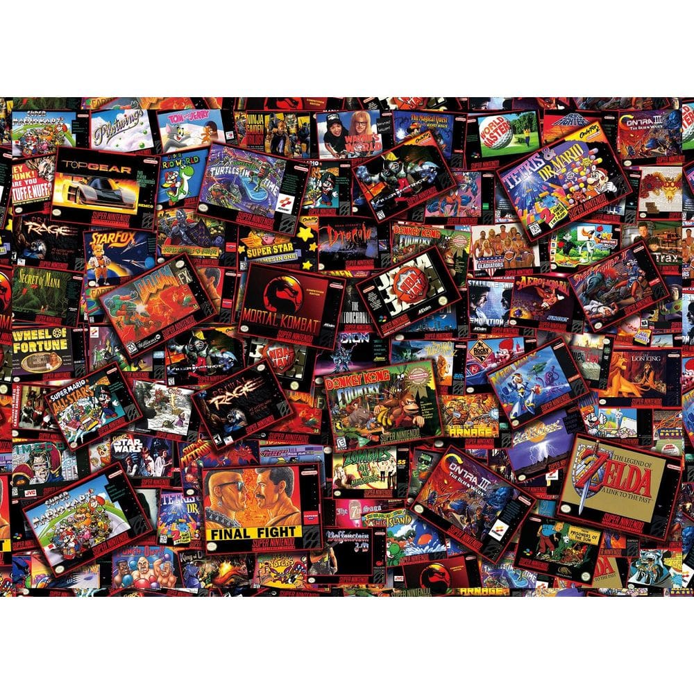 Quebra-cabeça Toynk Super Never Ending Showdowns 1000 peças