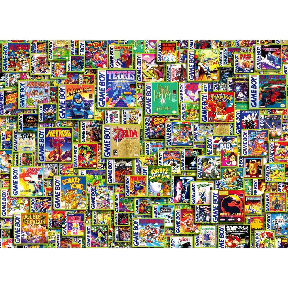 Quebra-cabeça Toynk Handheld Haven Retro Games 1000 peças