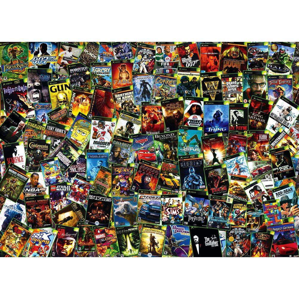 Quebra-cabeça Toynk X-Treme Games Collage 1000 peças