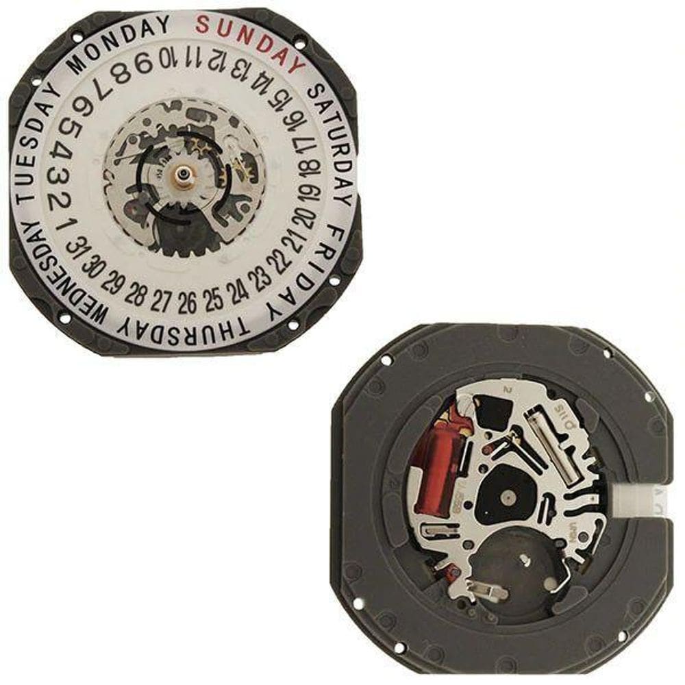 Mecanismo Para Relógio Vj55 Calendário Duplo Posição 6