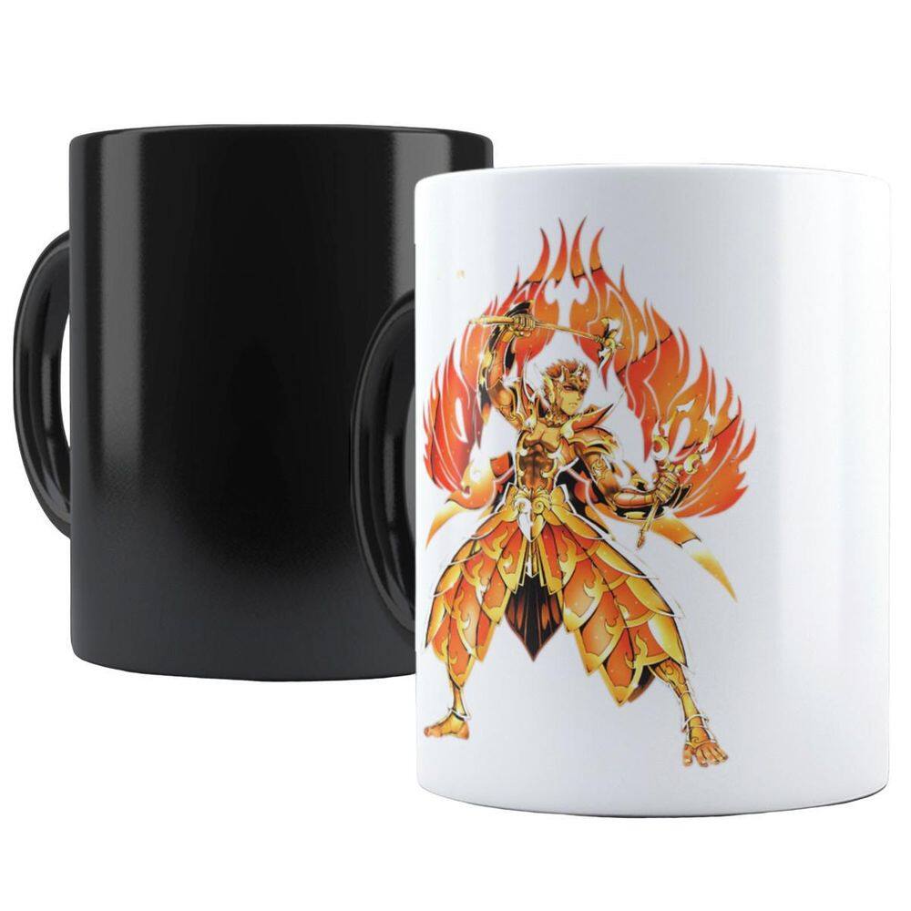 Caneca Mágica Cavaleiros Do Zodiaco Termossensível Modelo 1