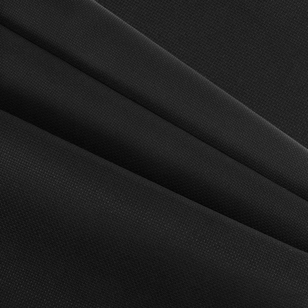 Tecido Aida com ponto cruz Caydo Black 18 unidades 100x150cm