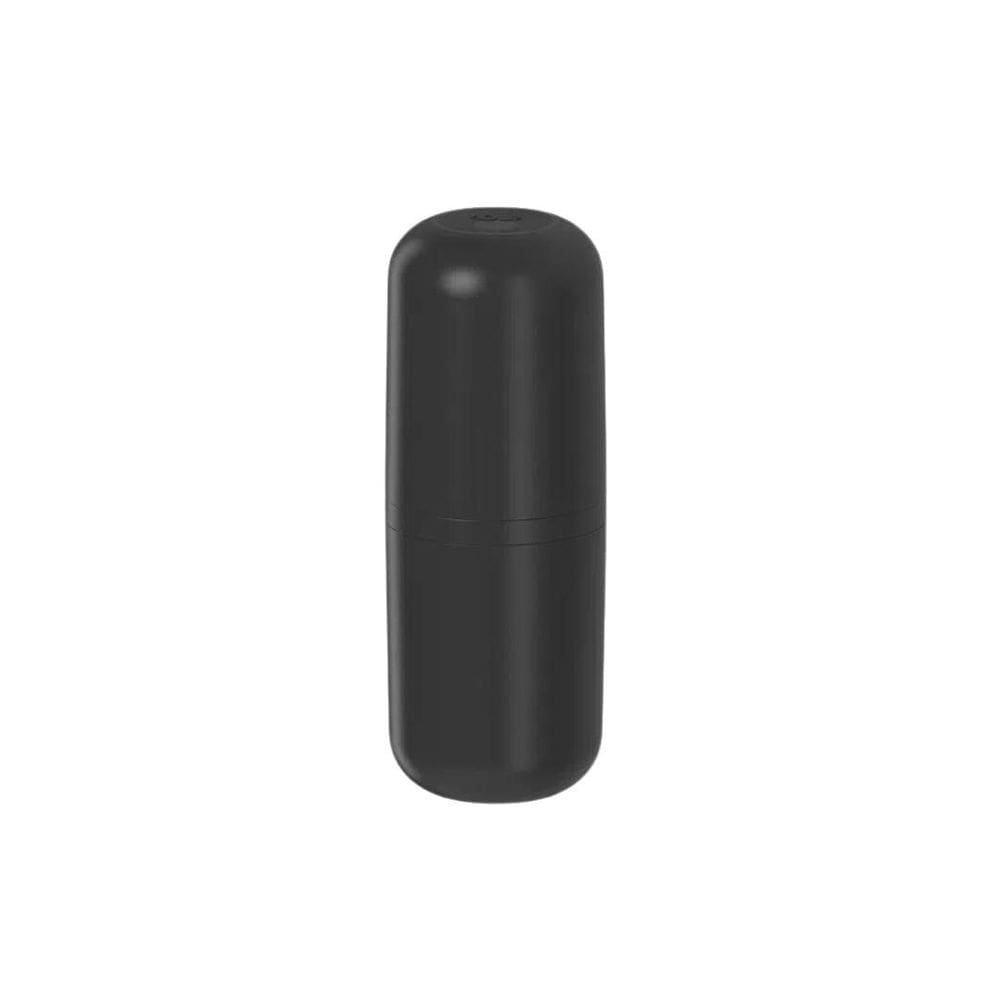 Porta Escova Creme Dental C/Tampa Bold Banheiro Preto Ou