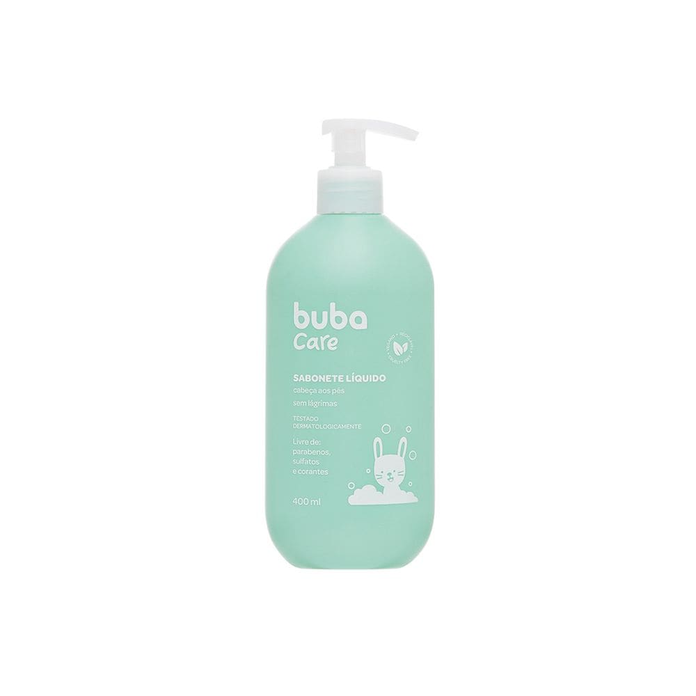 Sabonete Líquido Infantil 400ml Buba Care