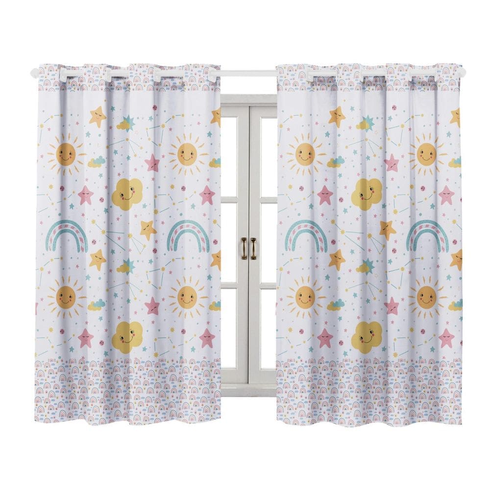 Cortina Infantil 2,00 X 1,50 Estampas Digitais Decorativa