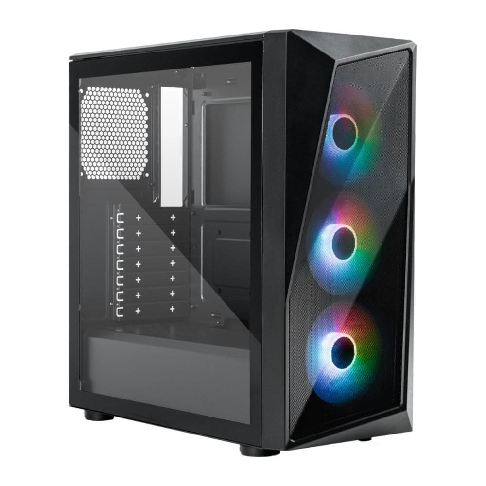 Gabinete Cooler Master CMP 520 - Vidro Temperado - 3x Fan 120mm - Mid-Tower - Preto - CP520-KGNN-S00