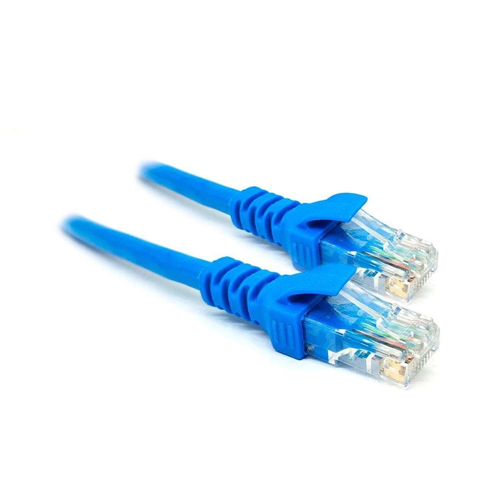 Cabo Rede Patch Cord Cat5E X-Cell, Rj45, 5M, Azul - Xc-Cr-5M