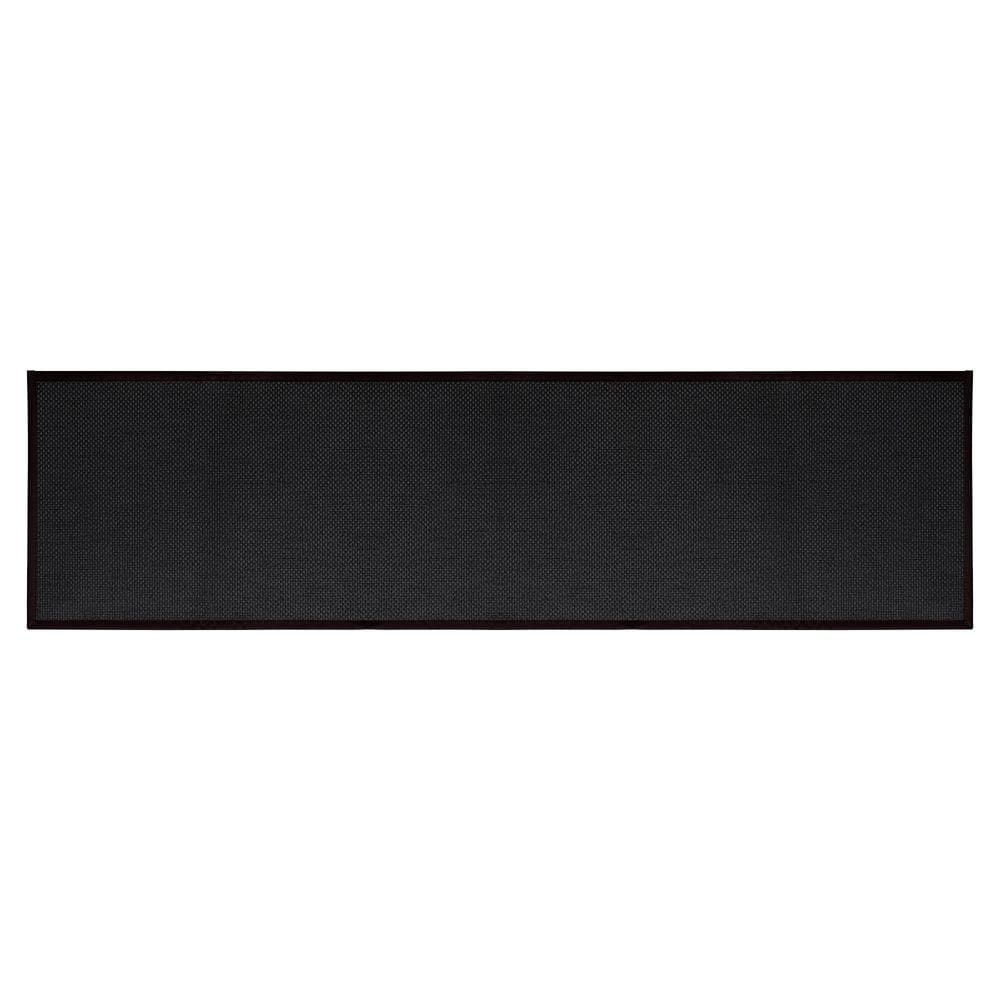 Tapete Piquet Impermeável e Antiderrapante 50x180cm Jolitex - Preto
