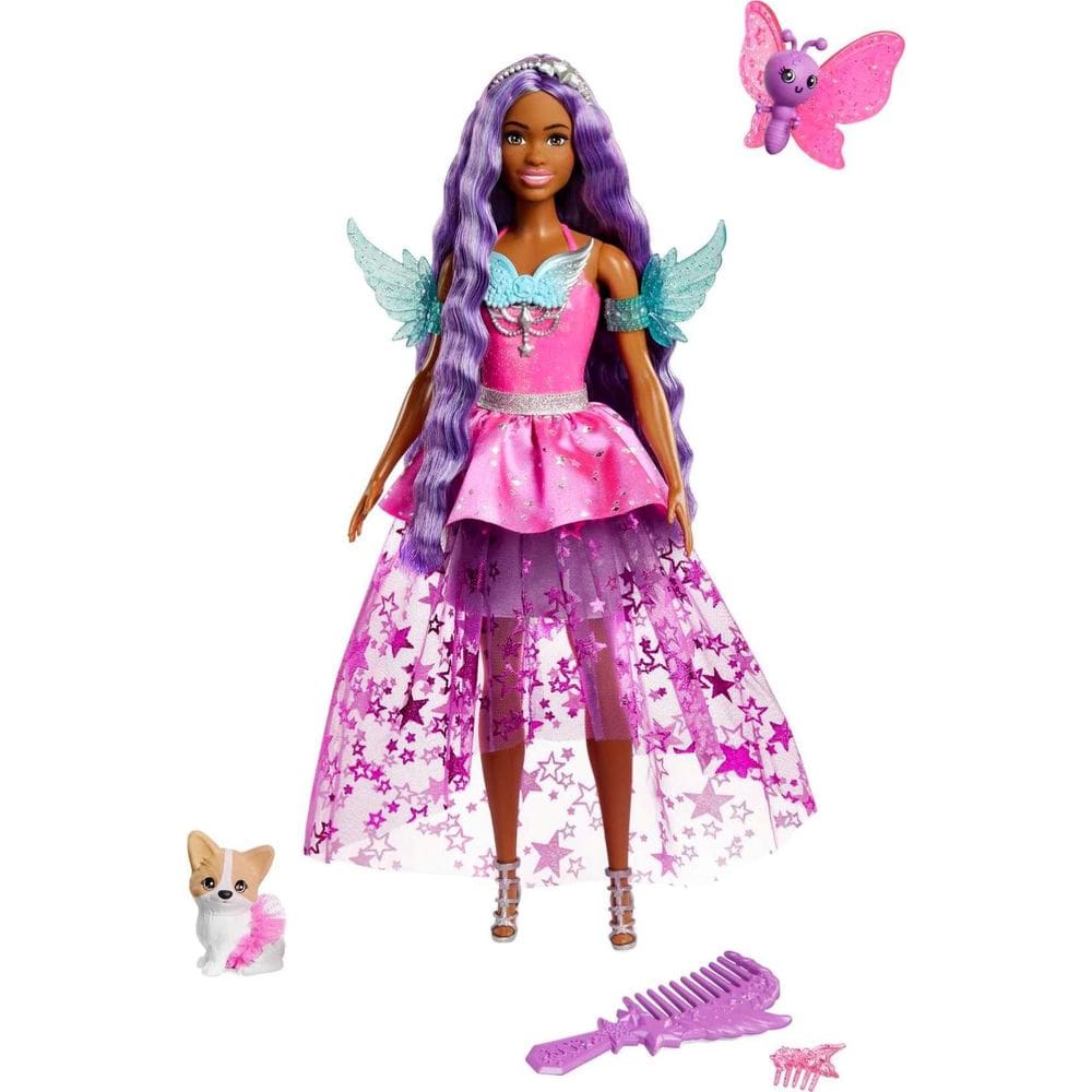 Boneca moderna Barbie A Touch of Magic Brooklyn com acessórios