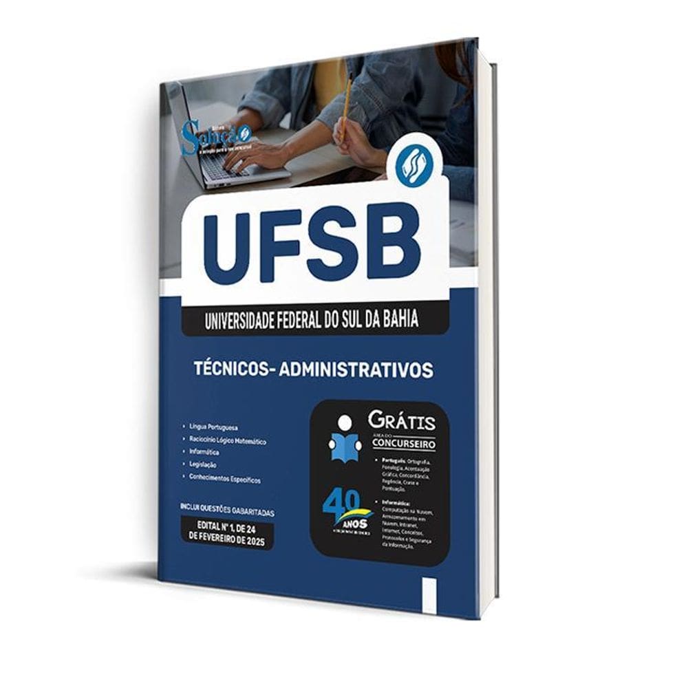 Apostila Ufsb 2025 - Técnicos Administrativos