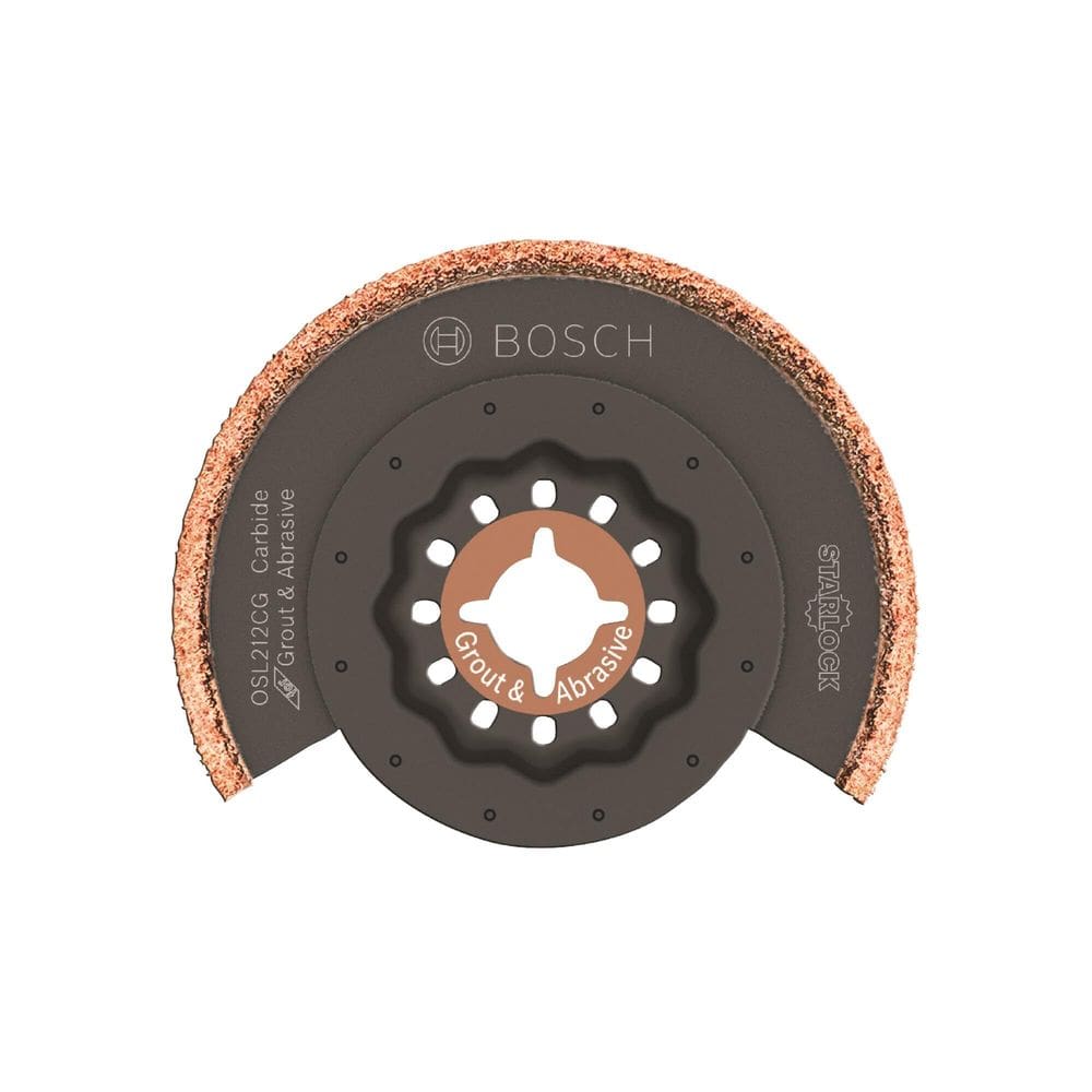 Lâmina oscilante multiferramenta BOSCH OSL212CG 6,35 cm de argamassa