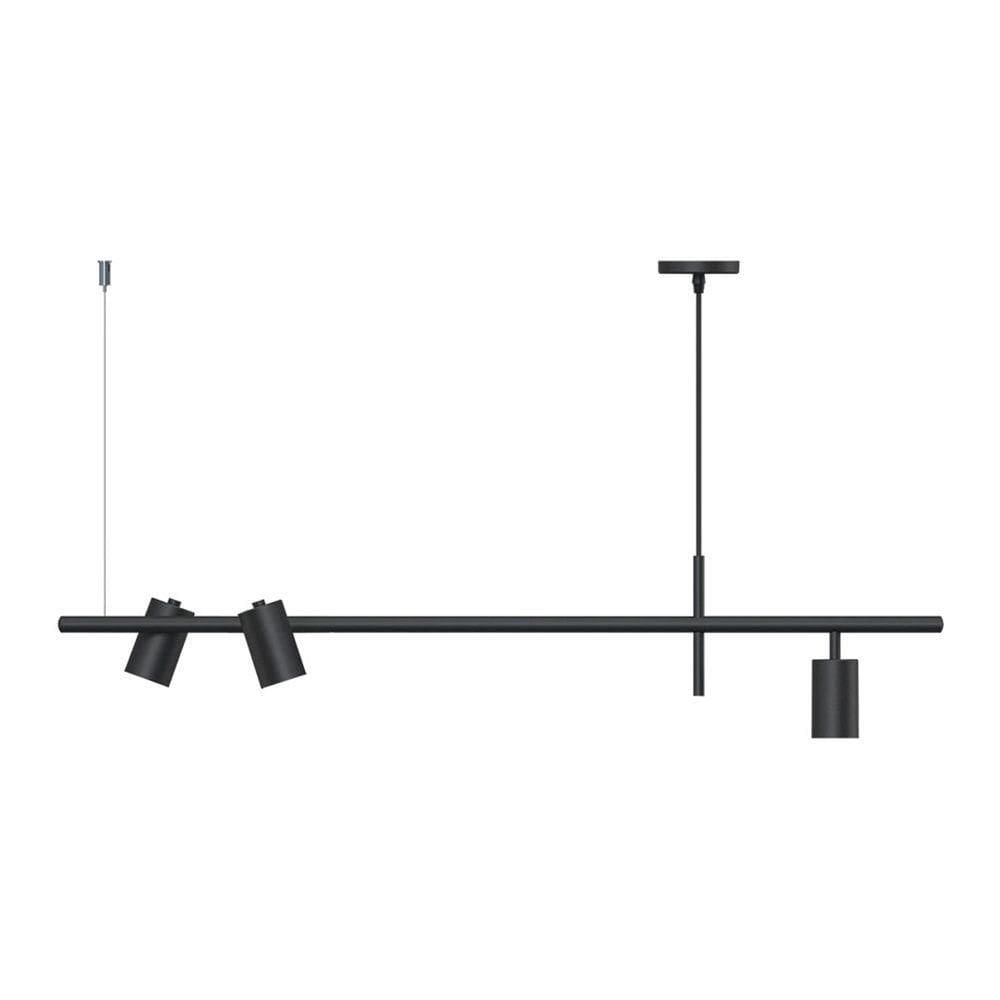 Lustre Pendente Taschibra Barão Gz10 Bivolt Preto 02110293-18