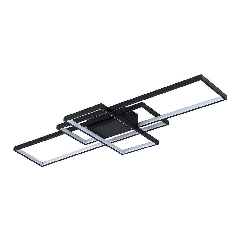 Plafon Skylight Puzzle 3072 Led Bivolt Preto