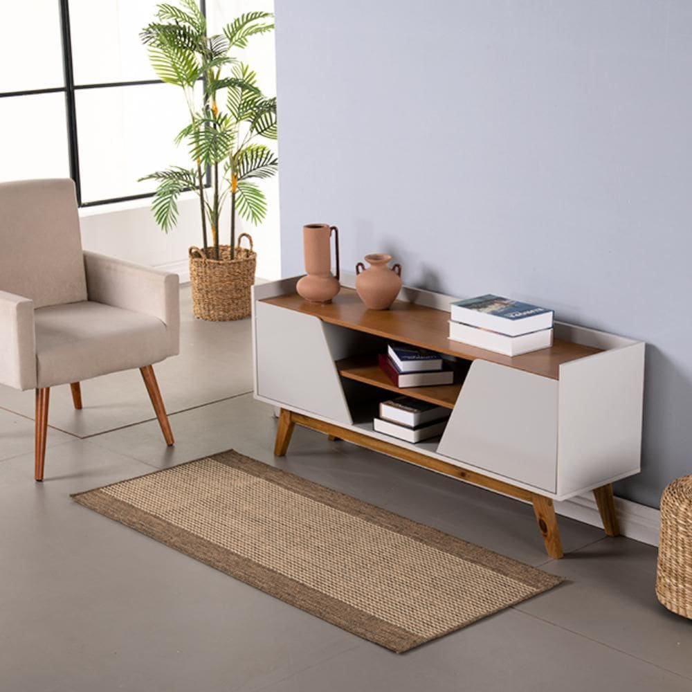 Tapete Passadeira Sisal Lancer 2,00M X 66Cm Ps31 Mescla