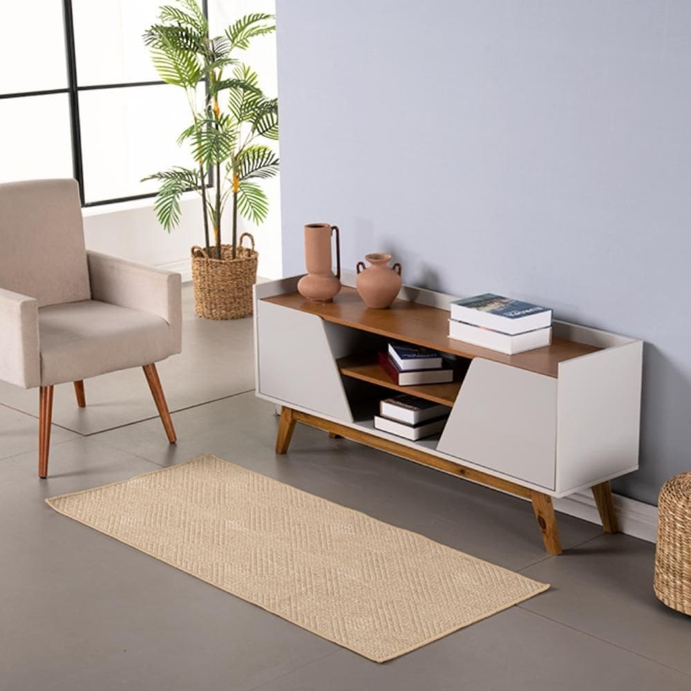 Tapete Passadeira Sisal Lancer 2,00M X 66Cm Ps29 Clean