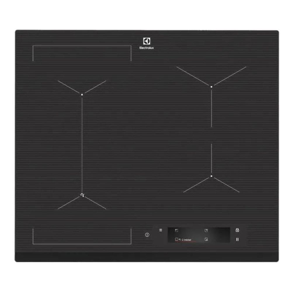 Cooktop de Indução Electrolux 4 Bocas Experto com Sense Fry e Timer Preto IE6SF - 220V