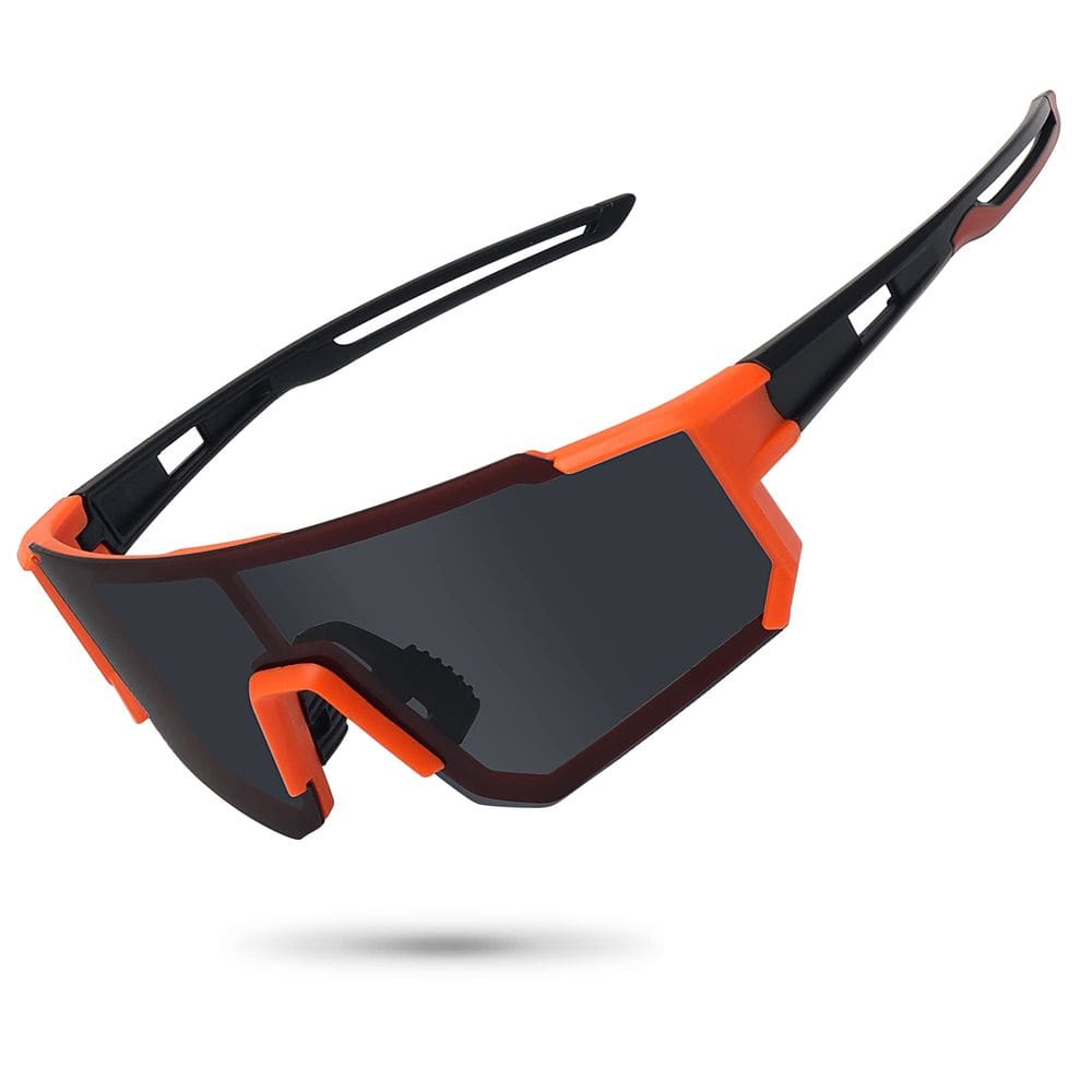 Óculos de sol esportivos STORYCOAST Polarized UV400 Laranja Preto