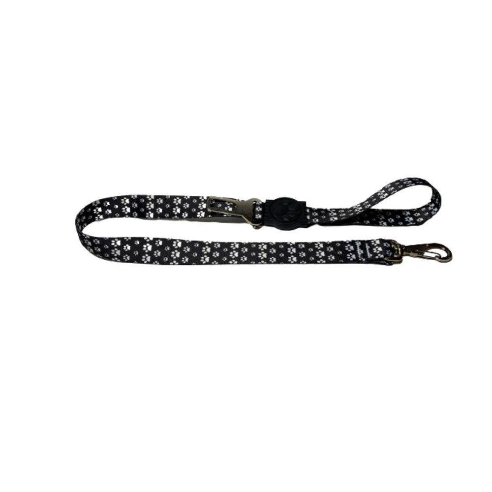 Cinto De Segurança Com Guia Para Cachorros - Preto