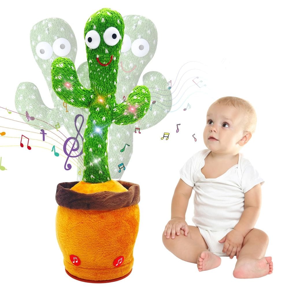 Brinquedo Dancing Talking Cactus SANJOIN para bebê com 120 músicas