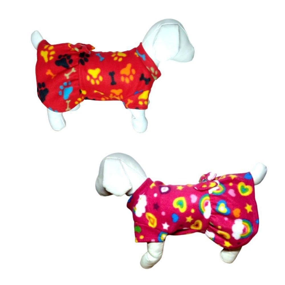 Kit 2 Roupas Para Cães - Vestidos De Inverno G/Gg