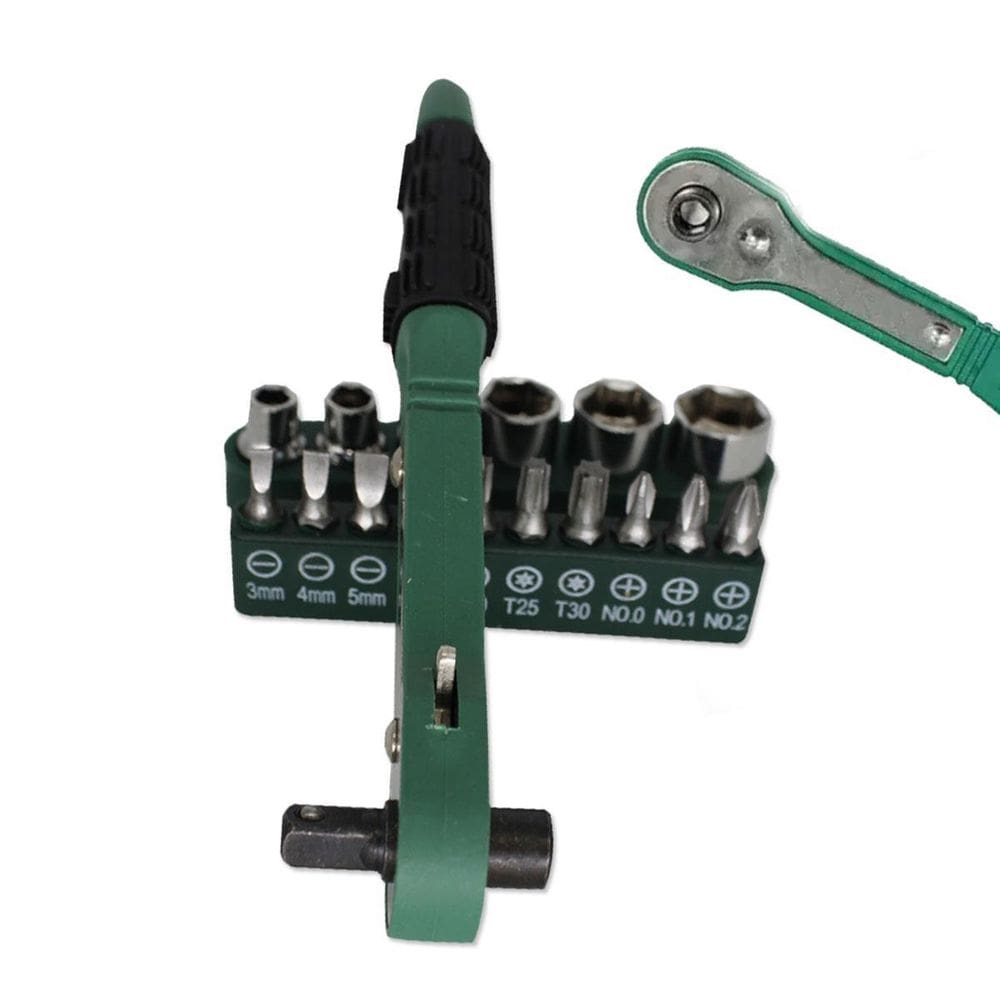 Jogo De Chave Catraca Kit 17 Peças