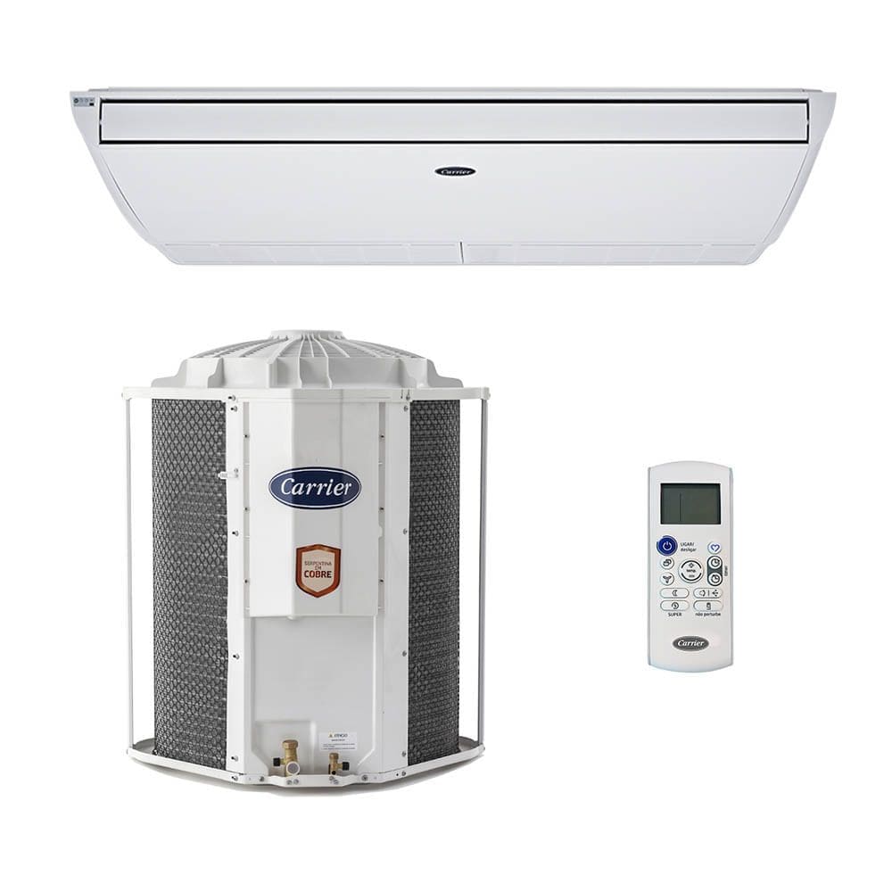 Ar Condicionado Split Teto Xperience Carrier 46.000 Btus Frio 380v Trifásico R-410