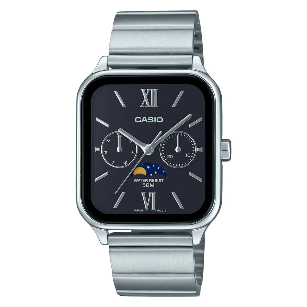 Relógio CASIO masculino analógico preto MTP-M305D-1A2VDF