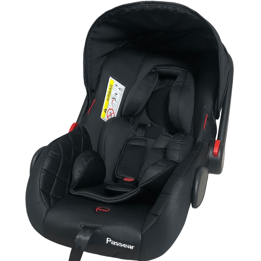 Cadeirinha para Carro Bebe Conforto Passear Baby Aconchego Preto