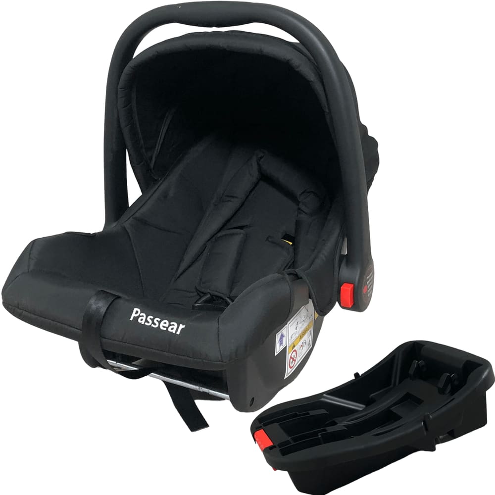 Cadeirinha para Carro Base para Carro Passear Baby Nina Preto