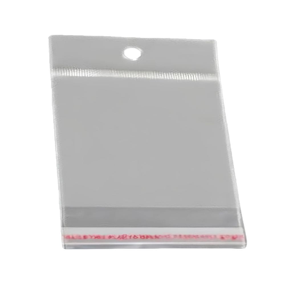 Saco 18x25 Adesivado Plástico Transparente Com Solapa 500 Unidades