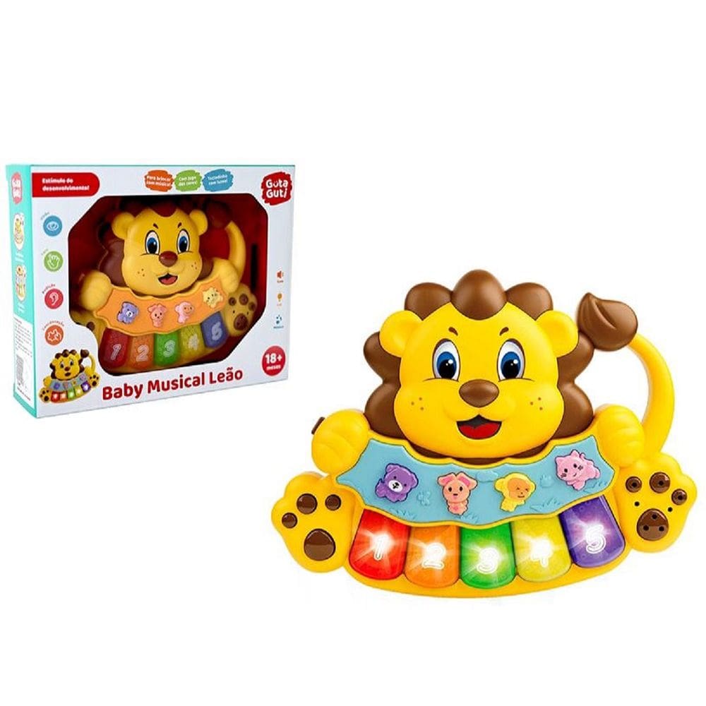 Baby Musical Leão - DmToys