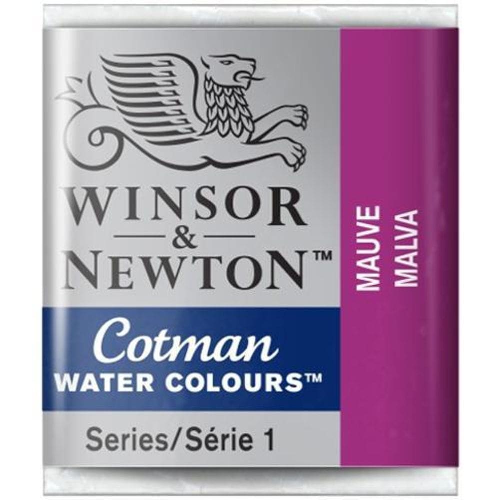 Aquarela Cotman W&N Mauve Half Pan 398