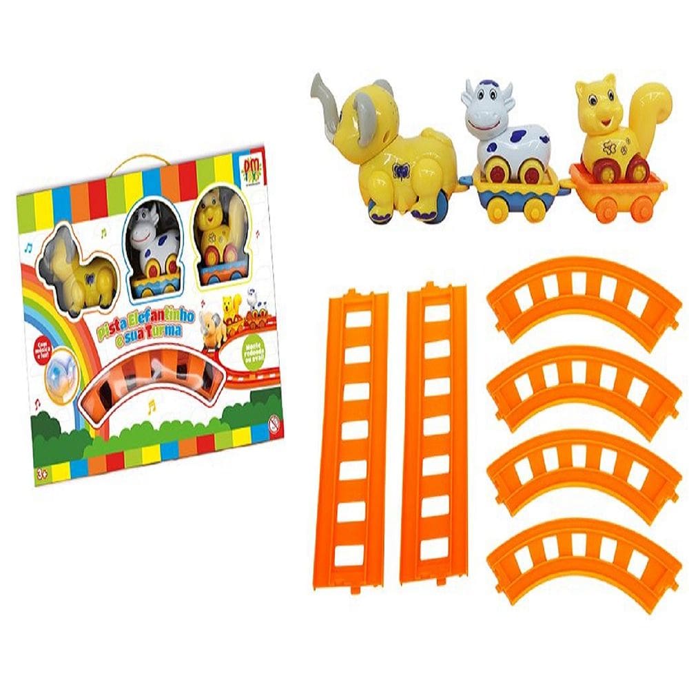 Pista Elefantinho e sua turma- DmToys