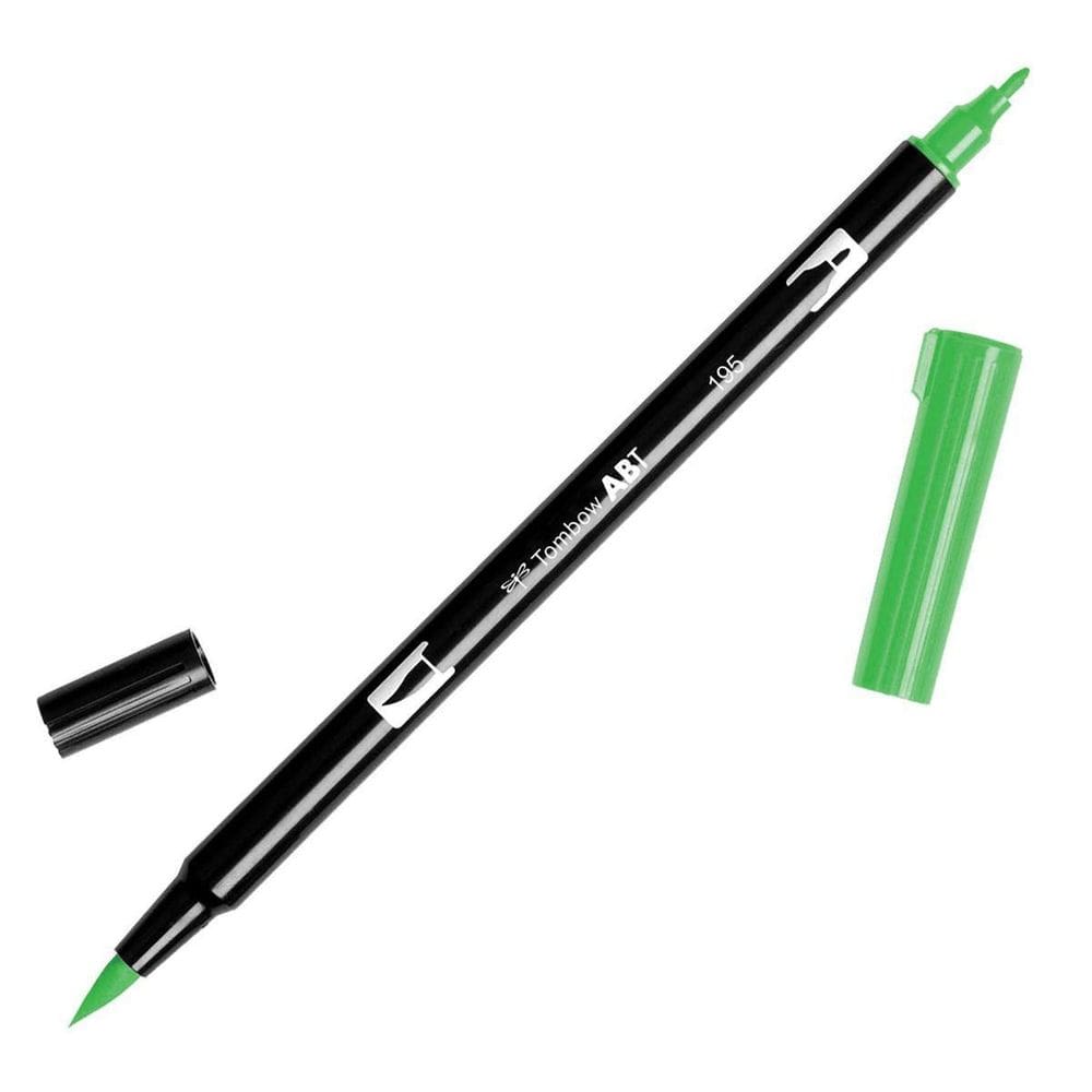 Caneta Marcador Artistico Dual Brush Tombow 195 Light Green