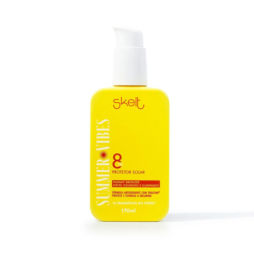 Protetor Solar Skelt Summer Vibes Fps8 170 Ml - Skelt