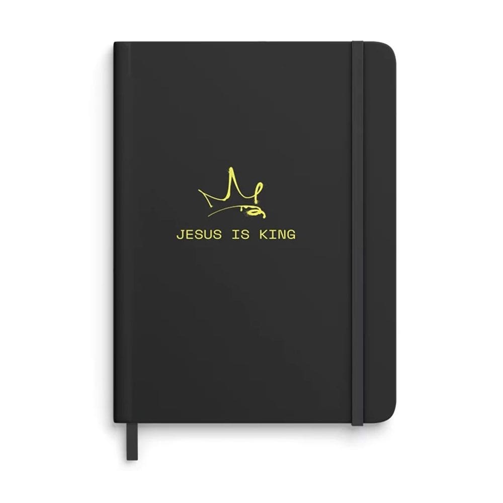 Caderno Moleskine - Com Pauta - Jesus is King