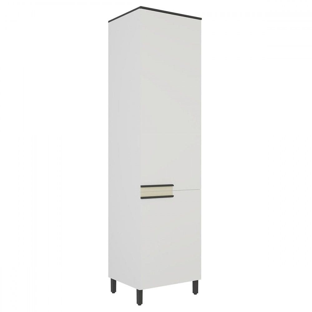 Paneleiro 2 Portas 5 Prateleiras Branco ártico - édez