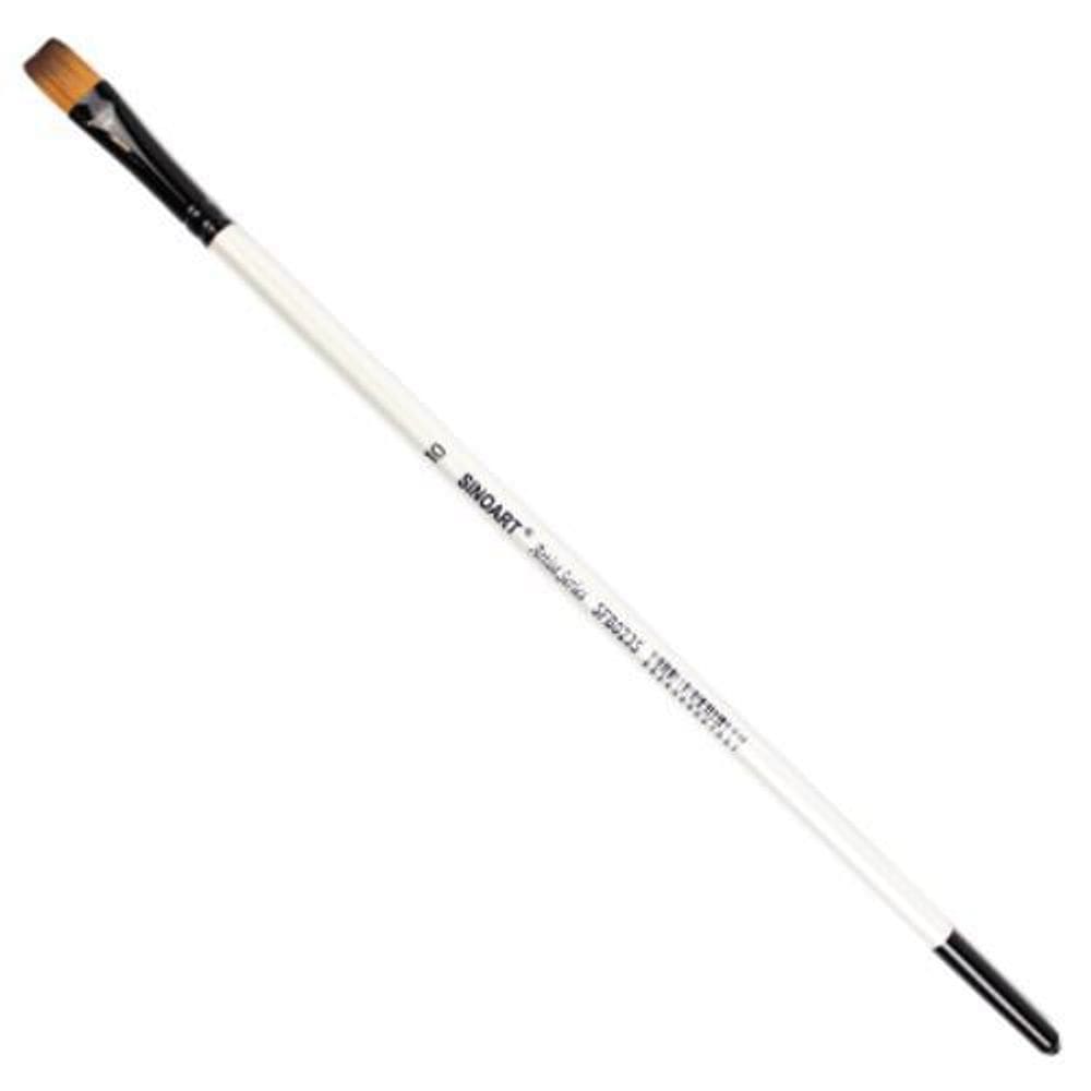 Pincel Artístico Sinoart - Cerda Sintética Dual Color