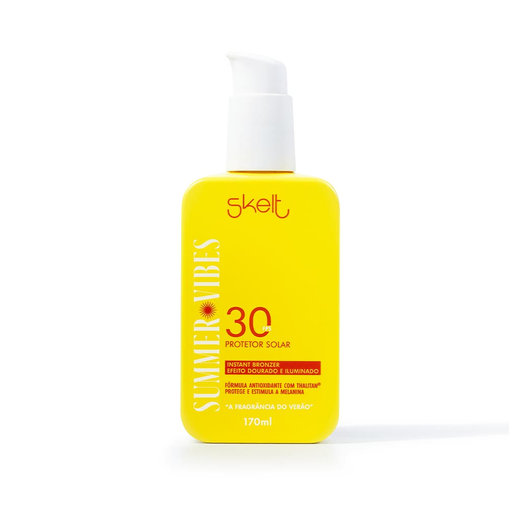 Protetor Solar Skelt Summer Vibes Fps30 170 Ml - Skelt