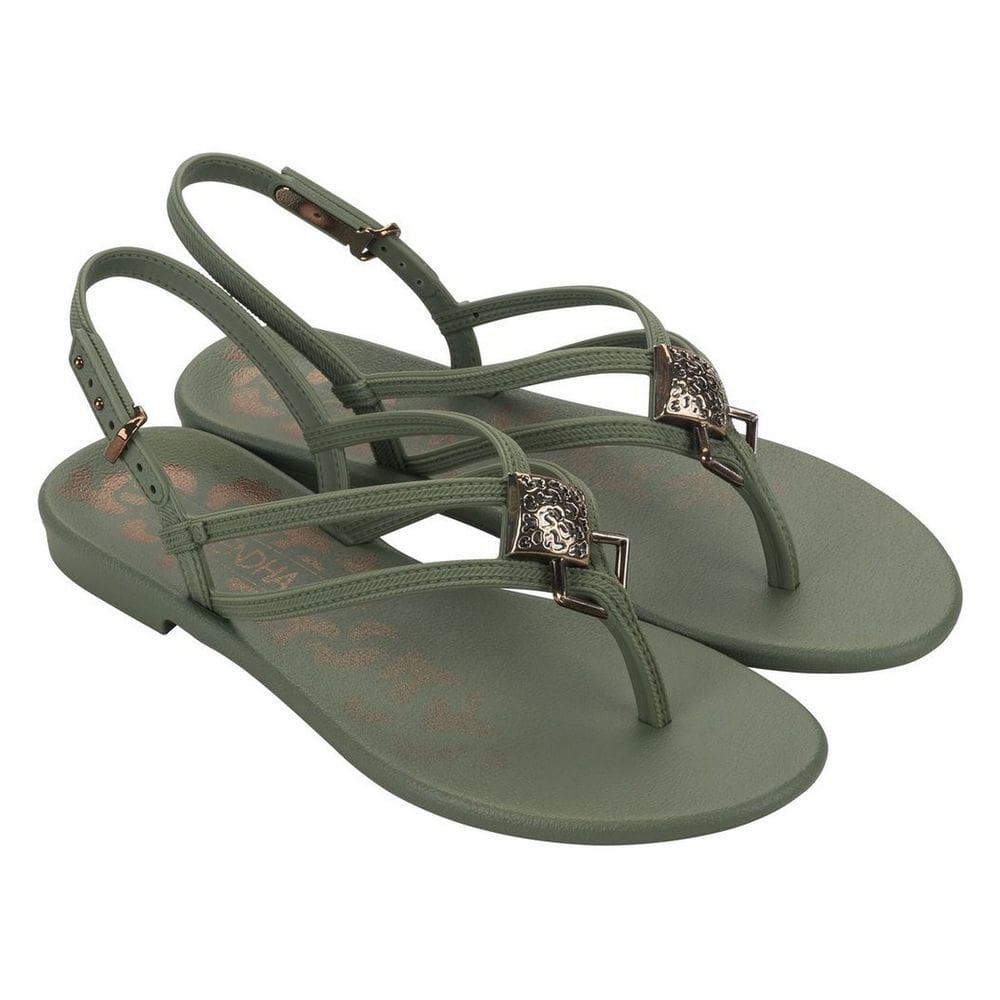 Sandália Feminina Rasteira Grendha Liberdade Casual 19174