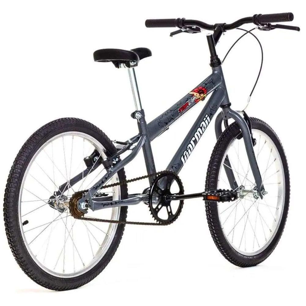Bicicleta Mormaii Aro 20 MTB Masculina 1V C23 Top Lip V-Brake Grafite