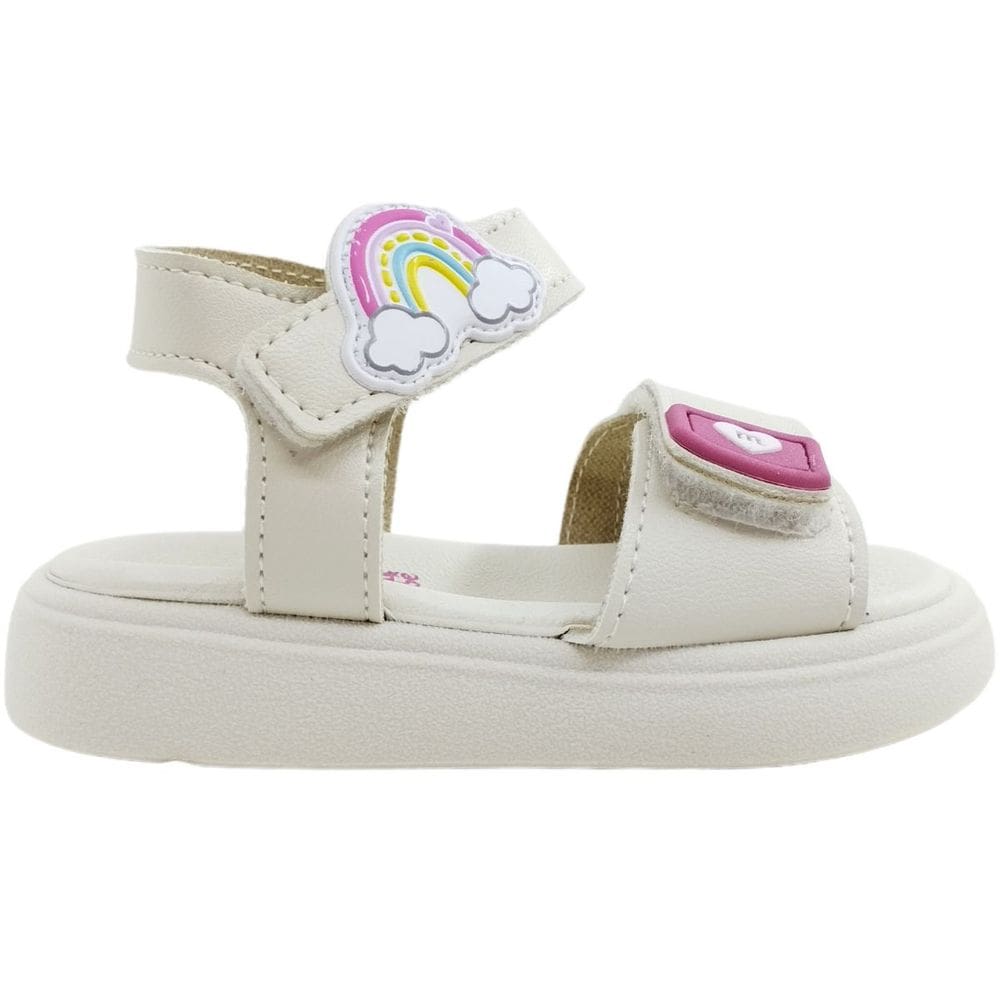 Sandália Infantil Menina Papete Casual Dia a Dia Passeio Ultra Conforto Molekinha 2733.102