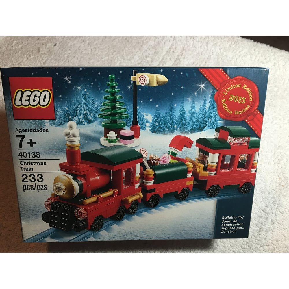 Conjunto Toy LEGO Holiday Train Edição Limitada 2015 40138