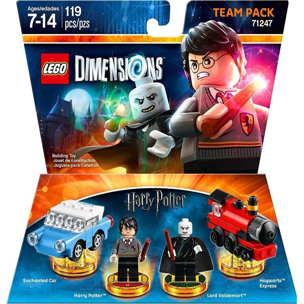 Pacote de equipe de Harry Potter para videogame LEGO Dimensions