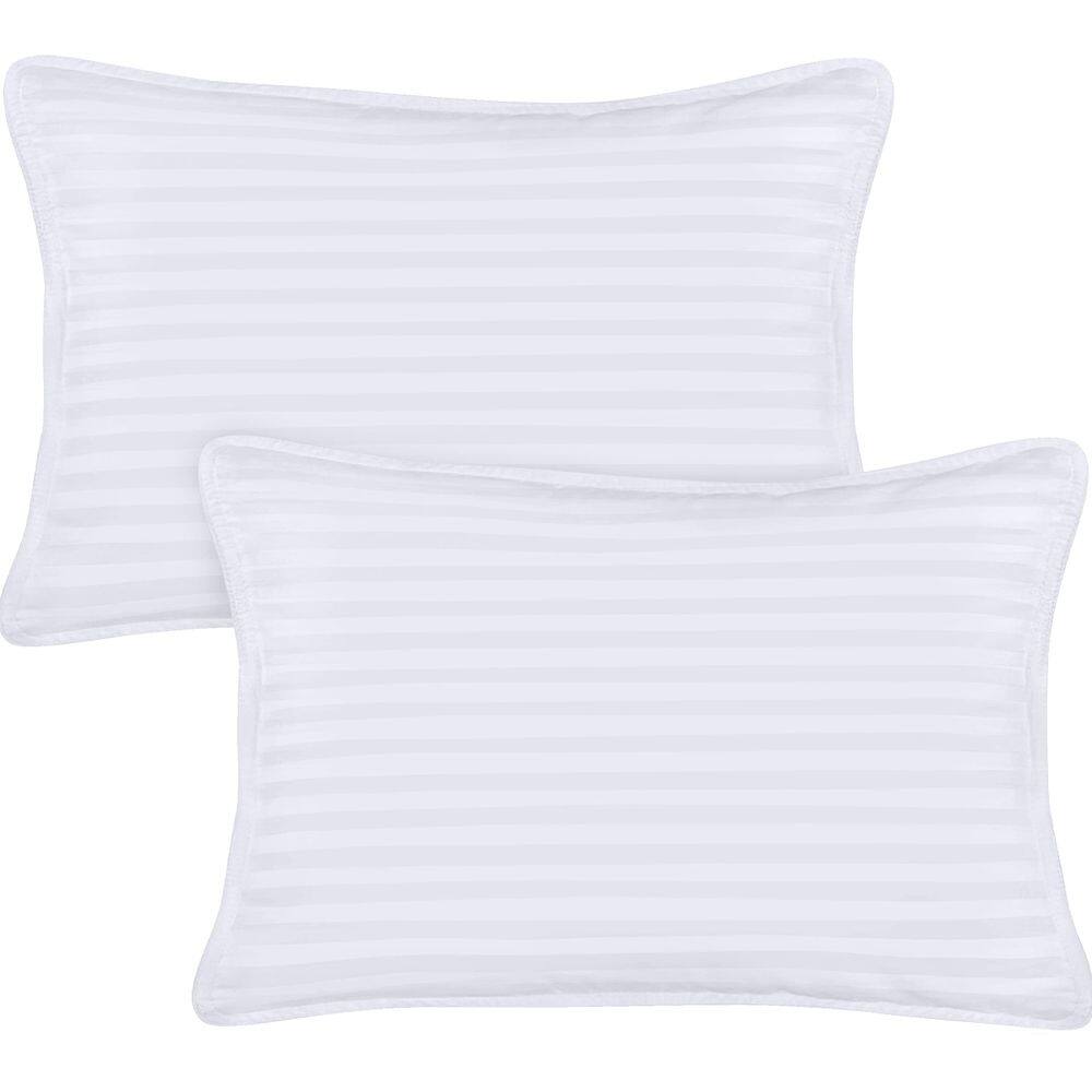 Almofada infantil, roupa de cama Utopia, pacote com 2, mistura de algodão de 35 x 48 cm
