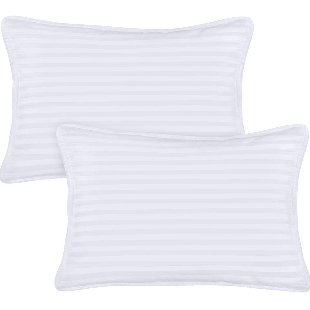 Almofada infantil Utopia Bedding, pacote com 2, 30x50cm, branca